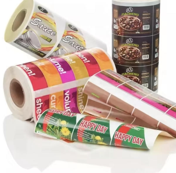 custom print flexible automatic packing material food grade ice cream / popsicle package laminated plastic film roll