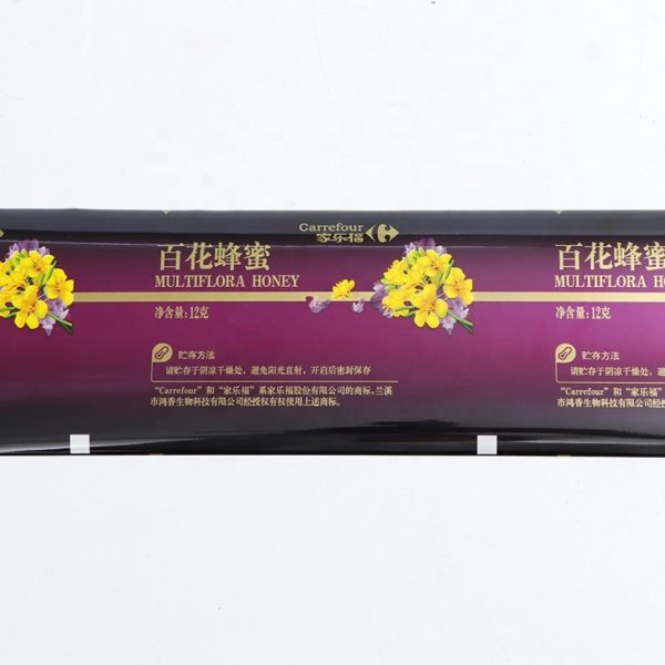 customized printed plastic food wrapping packaging roll film laminated aluminum foil metallized chips packaging sachet film roll