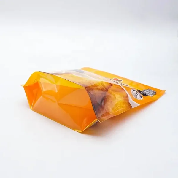 Custom Frozen Standing up Pouch Recyclable Roast Fried Food Packaging Bags with Zipper - 图片 3