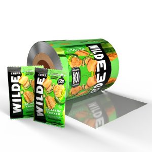 Aluminum foil laminated packaging film for food protection